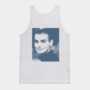 Sinead O'Connor Blue Vintage Tank Top